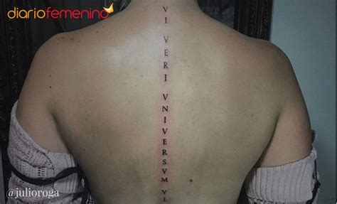 tatuaje frase columna hombre|Ideas de Frases para Tatuajes en la Columna:。